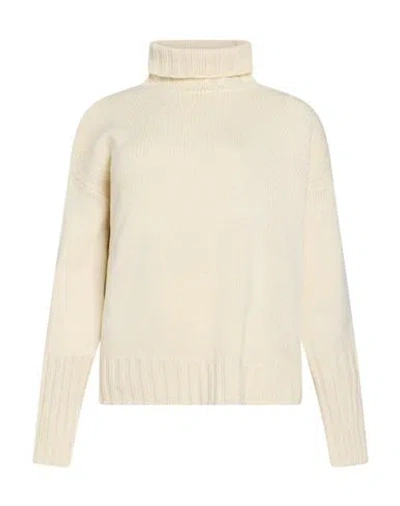 Aragona Woman Turtleneck Ivory Size 2 Cashmere In White