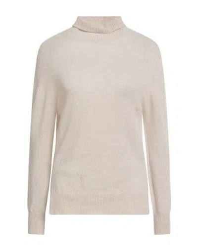 Aragona Woman Turtleneck Ivory Size 8 Cashmere In Neutral