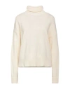 Aragona Woman Turtleneck Ivory Size 10 Cashmere In White