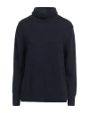 Aragona Woman Turtleneck Midnight Blue Size 6 Cashmere In Blue