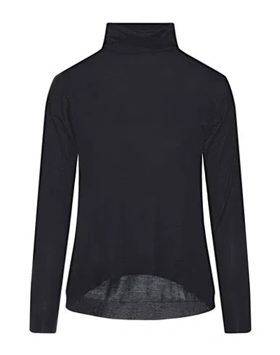 Aragona Woman Turtleneck Midnight Blue Size L Wool