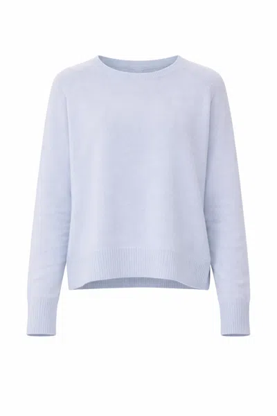 Aragona Women's Cashmere Crewneck Sweater In White