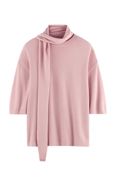 Arakii Draped Relaxed Shirt Exclusive In Pink