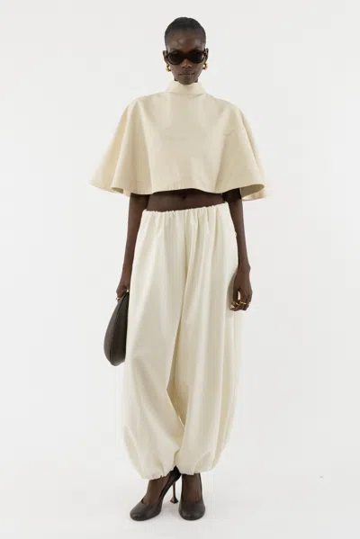 Arakii Balloon Pants In White