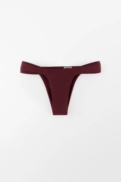 Arakii Butterfly Bikini Bottom In Brown