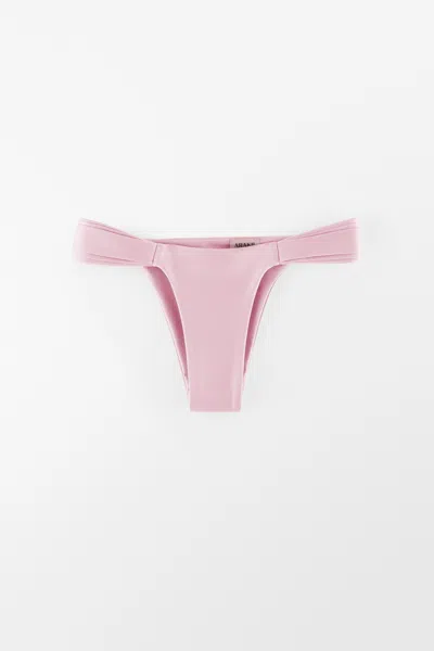 Arakii Butterfly Bikini Bottom In Pink