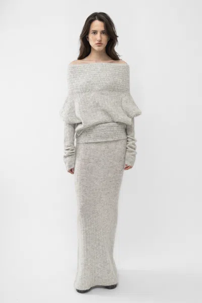 Arakii Cloud Sweater In Gray
