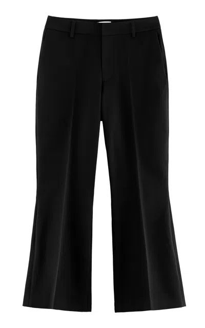 Arakii Exclusive Kick Twill Flared-leg Pants In Black