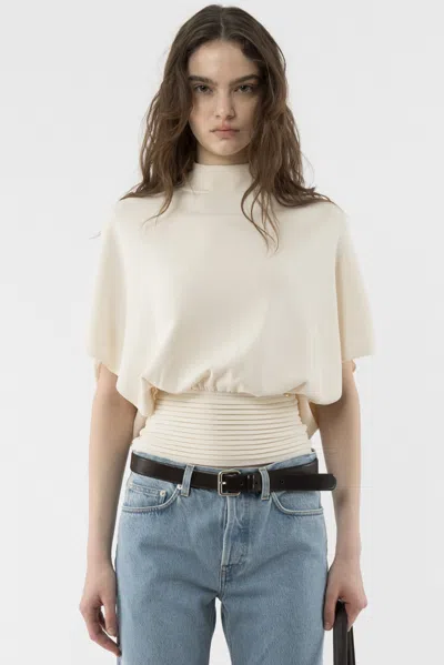 Arakii Mist Top In White