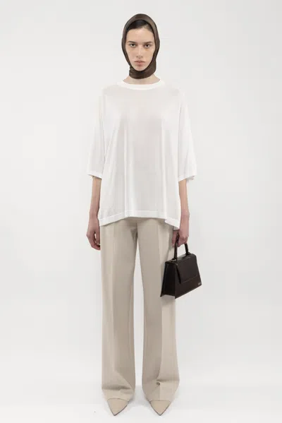 Arakii Oversized T-shirt In White