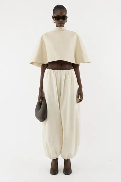 Arakii Poncho Cape Top In Sand