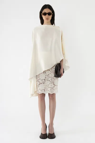 Arakii Poncho Top In Neutral