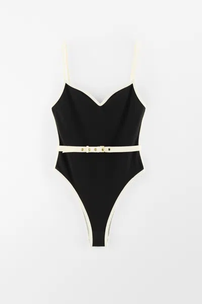 Arakii Retro Swimsuit In Black