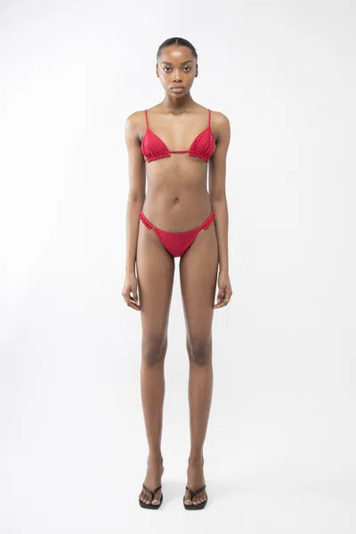 Arakii Ruffled Bikini Bottom