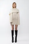 Arakii Scarf Dress In Sand