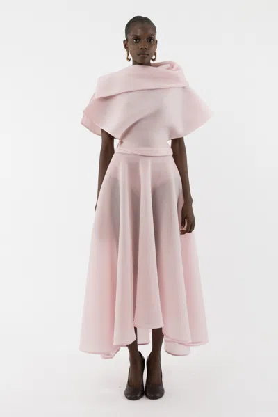 Arakii Structured Top In Pink