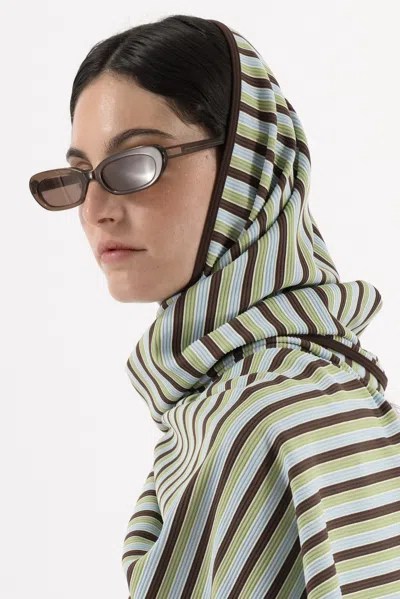 Arakii Swim Scarf In Green