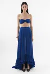 Arakii Twisted Top In Blue