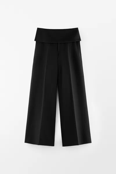 Arakii Waist Edge Pants In Black