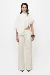 Arakii Waist Edge Pants In White