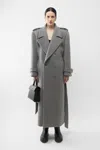 Arakii Wool Coat In Gray