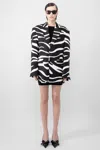 Arakii Zebra Blazer In Multi