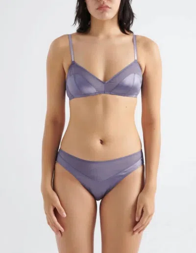 Araks Beatrice Silk Chiffon Bralette In Cosmic In Multi