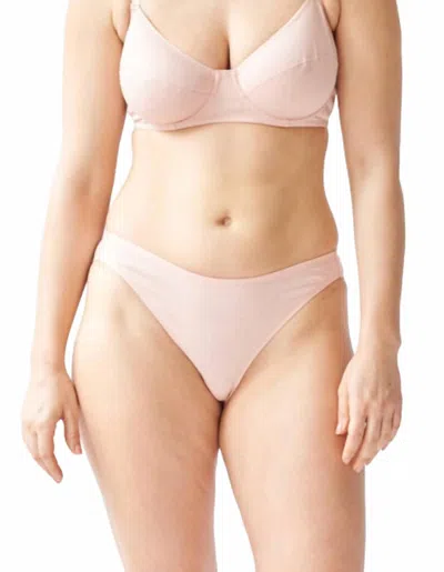 Araks Bodhi Mid-rise Panty In Bare In Pink
