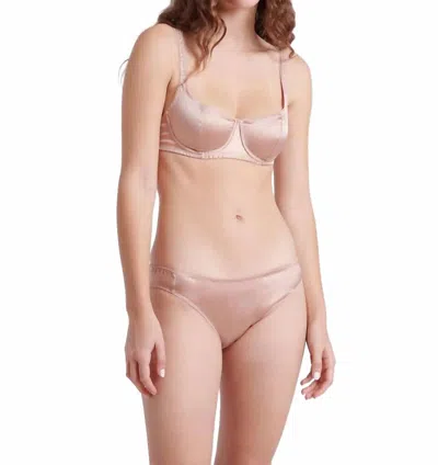 Araks Gwenyth Silk Panty In Bare In Neutral