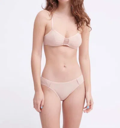 Araks Harriet Classic Low-rise Panty In Bare In Pink