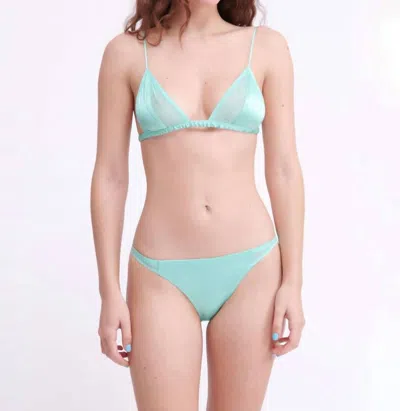 Araks Hea Silk Panty In Ice Mint In Multi