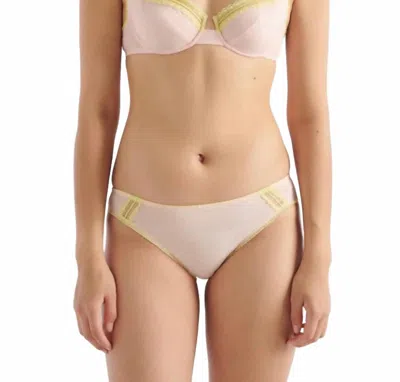 Araks Sonya Semi-sheer Panty In Nectar In Pink