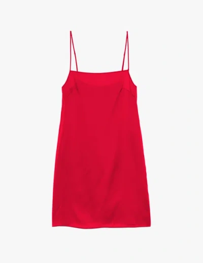 Araks Toulouse Slip Scarlet In Red