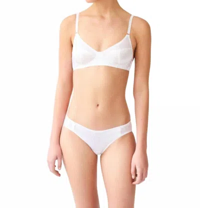 Araks Yahvi Mid-rise Panty In White In Multi