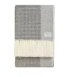 Araminta Campbell Alpaca-blend Willow Throw In Gray