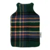 Araminta Campbell Ltd Amber Riverbank Lambswool Hot Water Bottle Green In Green