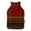 Araminta Campbell Ltd Autumn Woodland Walk Lambswool Hot Water Bottle Orange In Orange
