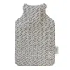 Araminta Campbell Ltd Fern Alpaca Hot Water Bottle Grey In Gray