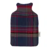 Araminta Campbell Ltd Highlands At Dusk Lambswool Hot Water Bottle Blue In Blue