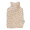 Araminta Campbell Ltd Neutrals / Brown Fern Alpaca Hot Water Bottle Caramel In Brown
