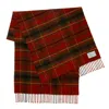 Araminta Campbell Ltd Women's Autumn Woodland Walk Lambswool Shawl Orange In Orange