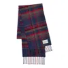 Araminta Campbell Ltd Women's Highlands At Dusk Lambswool Scarf Blue In Blue