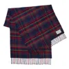 Araminta Campbell Ltd Women's Highlands At Dusk Lambswool Shawl Blue In Blue