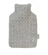Araminta Campbell Small Alpaca-blend Hot Water Bottle In Gray
