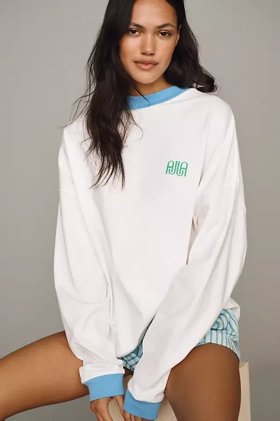 Araminta James Banana Tee In White