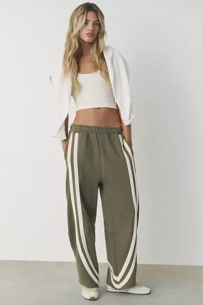 Araminta James Barrel Track Pants In Green