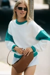 Araminta James Bebe Long-sleeve Top In White