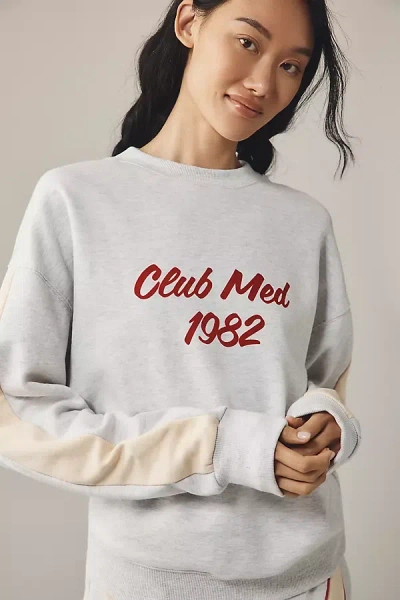 Araminta James Club Med Graphic Pullover In Gray