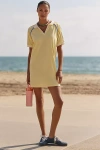 Araminta James Club Med Short-sleeve Mini Dress In Nude