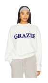 Araminta James Grazie Sweatshirt In White